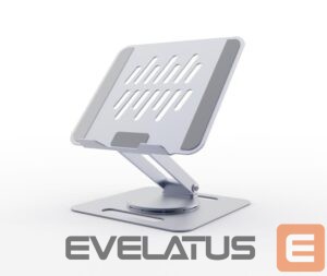 Kitas kompiuterio priedas Gembird  NB ACC RISER STAND ROTATING/SPACE GREY NBS-DR1-01 