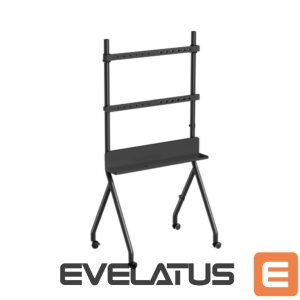 Televizoriai ir jų priedai Gembird  TV SET ACC FLOOR STAND 55-86"/BLACK TVS-86F-02 