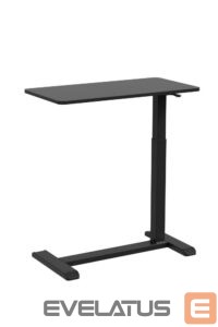 Kitas kompiuterio priedas Gembird  NB ACC MOBILE DESK WITH WHEELS/BLACK TVS-DESK-02-BK 