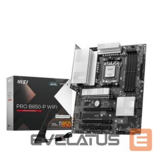 AMD protsessori emaplaat MSI  Mainboard||AMD B850|SAM5|ATX|Memory DDR5|Memory slots 4|4xPCI-Express 16x|3xM.2|1xHDMI|1xAudio-In|1xAudio-Out|4xUSB 2.0|2xUSB 3.2|2xUSB-C|1xOptical S/PDIF|1xRJ45|PROB850-PWIFI 