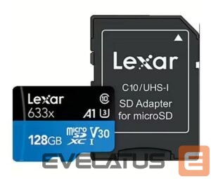 Other Computer Accessory Lexar  MEMORY MICRO SDXC 128GB UHS-I/W/A LMSBLPL128G-BNANG 