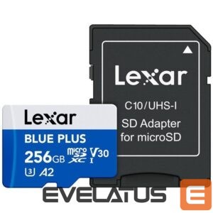 Other Computer Accessory Lexar  MEMORY MICRO SDXC 256GB UHS-I/W/A LMSBLPL256G-BNANG 
