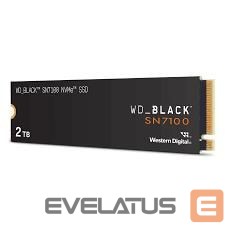 Hard drive SSD Western Digital  SSD||Black SN7100|2TB|M.2|PCIe Gen4|NVMe|3D TLC|Write speed 6900 MBytes/sec|Read speed 7250 MBytes/sec|WDS200T4X0E 