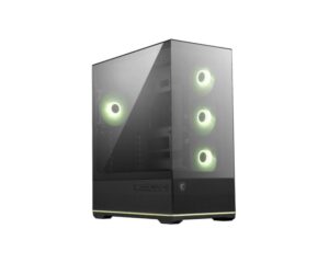 Computer case MSI  Case||MAG PANO 110R PZ|MidiTower|Case product features Transparent panel|Not included|Colour Black|MAGPANO110RPZ 