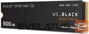 Hard drive SSD Western Digital  SSD||Black SN7100|500GB|M.2|PCIe Gen4|NVMe|3D TLC|Write speed 5800 MBytes/sec|Read speed 6800 MBytes/sec|WDS500G4X0E 