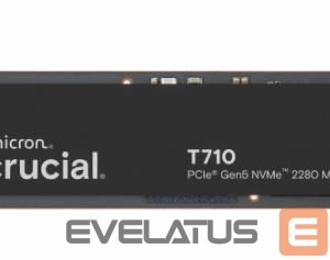 Kõvaketas SSD Crucial  SSD||T710|4TB|M.2|PCIe Gen5|NVMe|Write speed 13800 MBytes/sec|Read speed 14500 MBytes/sec|TBW 2400 TB|CT4000T710SSD8 