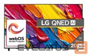 Televizoriai LG  TV Set||75 "|4K Ultra HD|3840 x 2160 pixels|Flat|16:9|QNED|75QNED84A3C 