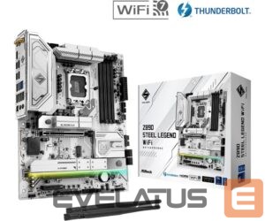 Motherboard for Intel processors Asrock  Mainboard||Intel Z890|LGA1851|ATX|Memory DDR5|Memory slots 4|Z890STEELLEGENDWIFI 