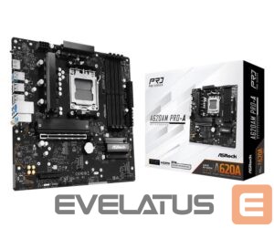 Motherboard for AMD processors Asrock  Mainboard||AMD A620A|SAM5|Micro-ATX|Memory DDR5|Memory slots 4|A620AMPRO-A 