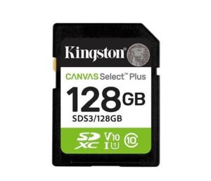 Kitas kompiuterio priedas Kingston  MEMORY SDXC 128GB UHS-I/SDS3/128GB 