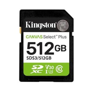 Kitas kompiuterio priedas Kingston  MEMORY SDXC 512GB UHS-I/SDS3/512GB 