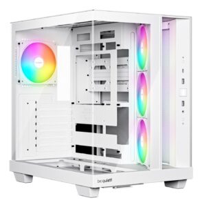 Datoru korpusi BE QUIET  Case||ATX/micro ATX/Mini-ITX|White|Midi Tower|PC|BGW86 