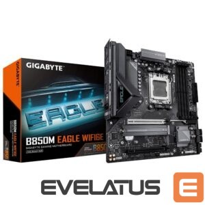 AMD procesoriaus pagrindinė plokštė Gigabyte  Mainboard||AMD B850|SAM5|Micro-ATX|Memory DDR5|Memory slots 4|B850MEAGLEWF6E 