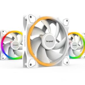 Cooler BE QUIET  CASE FAN 120MM LIGHT WINGS PWM/WHITE PWMBL100 