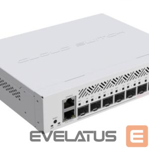 Võrgulülitid Mikrotik  Switch||CRS310-1G-5S-4S+IN|Type L3|5|4|2|PoE ports 1|CRS310-1G-5S-4S+IN 
