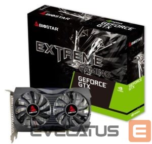 Graphic card / Video cards BIOSTAR  Graphics Card||NVIDIA GeForce GTX 1050|4 GB|GDDR5|128 bit|PCIE 4.0 16x|GPU 1354 MHz|Dual Slot Fansink|1xDVI-D|1xHDMI|1xDisplayPort|VN1055XF41 