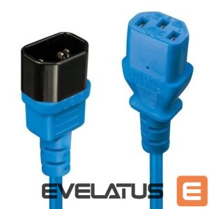Adapteris LINDY  CABLE POWER IEC EXTENSION 0.5M/BLUE 30470 