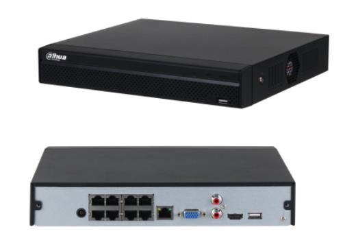 valvetarvikud DAHUA NET VIDEO RECORDER 8CH 8POE/NVR4108HS-8P-4KS3