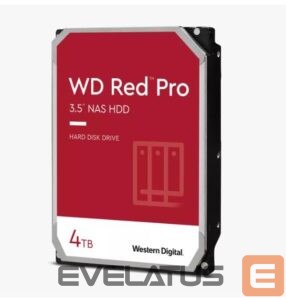 Hard drive HDD Western Digital  HDD||Red Pro|4TB|SATA 3.0|256 MB|7200 rpm|3,5"|WD4005FFBX 