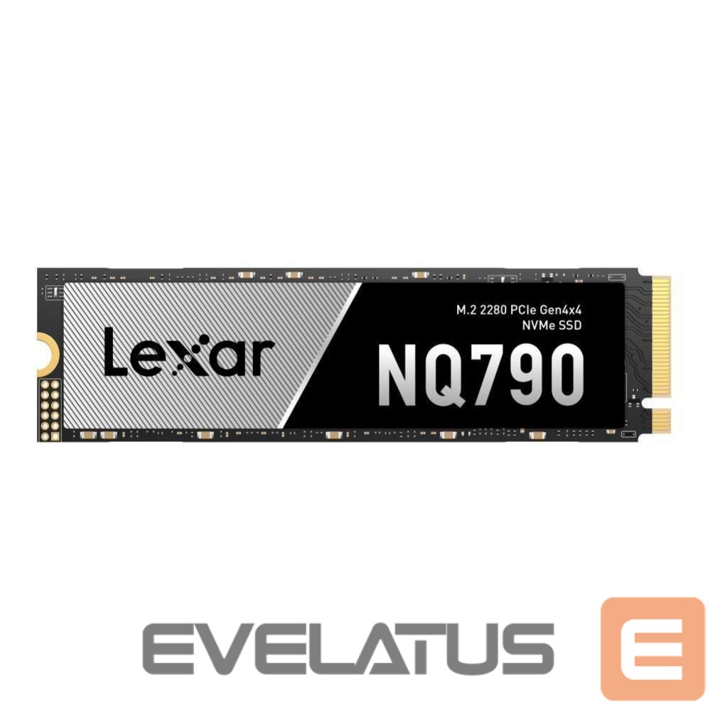 Kõvaketas SSD Lexar SSD||NQ790|1TB|Heatsink M.2|PCIe Gen4|NVMe|Write speed 6000 MBytes/sec|Read speed 7000 MBytes/sec|TBW 600 TB|MTBF 150000 hours|LNQ790X001T-RNNNG