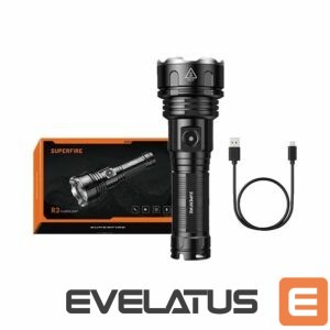 Desc lamp Supcase  Superfire flashlight R3 P90, 2000lm, USB 