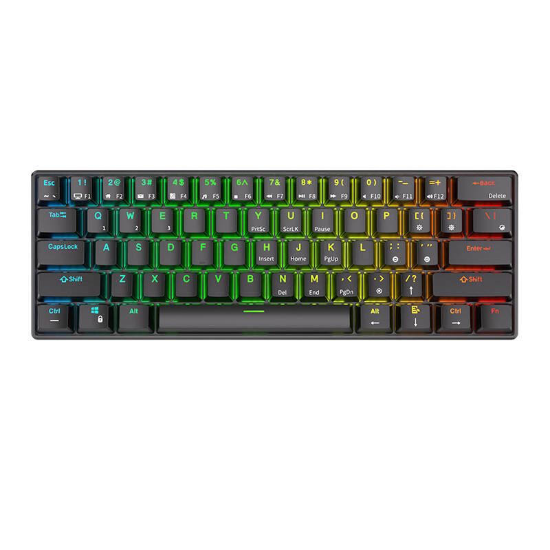 Computer keyboard Royal Kludge Mechanical keyboard Royal Kludge RK61 RGB, red switch (black)