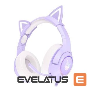Wireless headphones ONIKUMA  ONIKUMA K9 Purple Gaming Headphones 