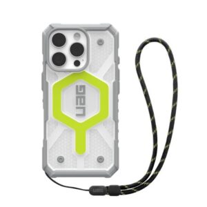 Muu telefoni lisavarustus UAG  UAG Pathfinder Clear Magsafe Bundle Case with Lanyard for iPhone 16 Pro - Green 