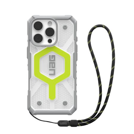 Muu telefoni lisavarustus UAG UAG Pathfinder Clear Magsafe Bundle Case with Lanyard for iPhone 16 Pro - Green