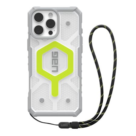 Muu telefoni lisavarustus UAG UAG Pathfinder Clear Magsafe Bundle Case with Lanyard for iPhone 16 Pro Max - Green