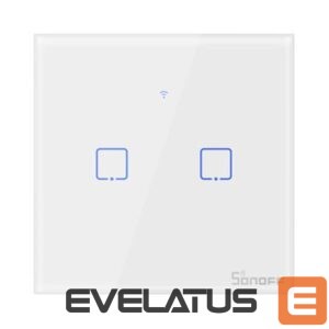 Nutikas seade Sonoff  Smart Switch WiFi + RF 433 Sonoff T1 EU TX (2-channel) 
