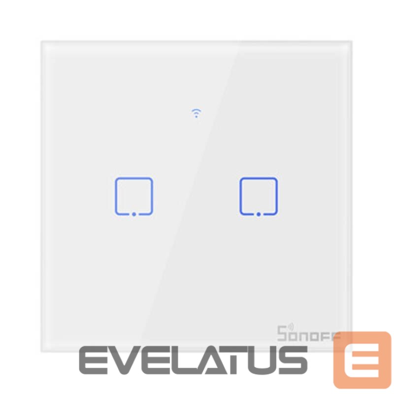 Smart device Sonoff Smart Switch WiFi + RF 433 Sonoff T1 EU TX (2-channel)