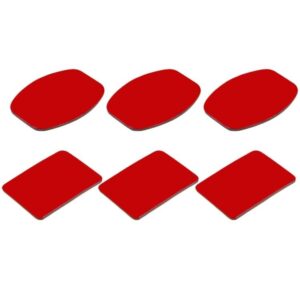 Sports camera Puller  Set of 6 stickers VHB Puluz for Osmo Action / GoPro 