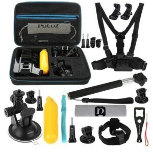 Spordikaamerad Puller  Puluz 20 in 1 Accessories Ultimate Combo Kits for sports cameras PKT11 