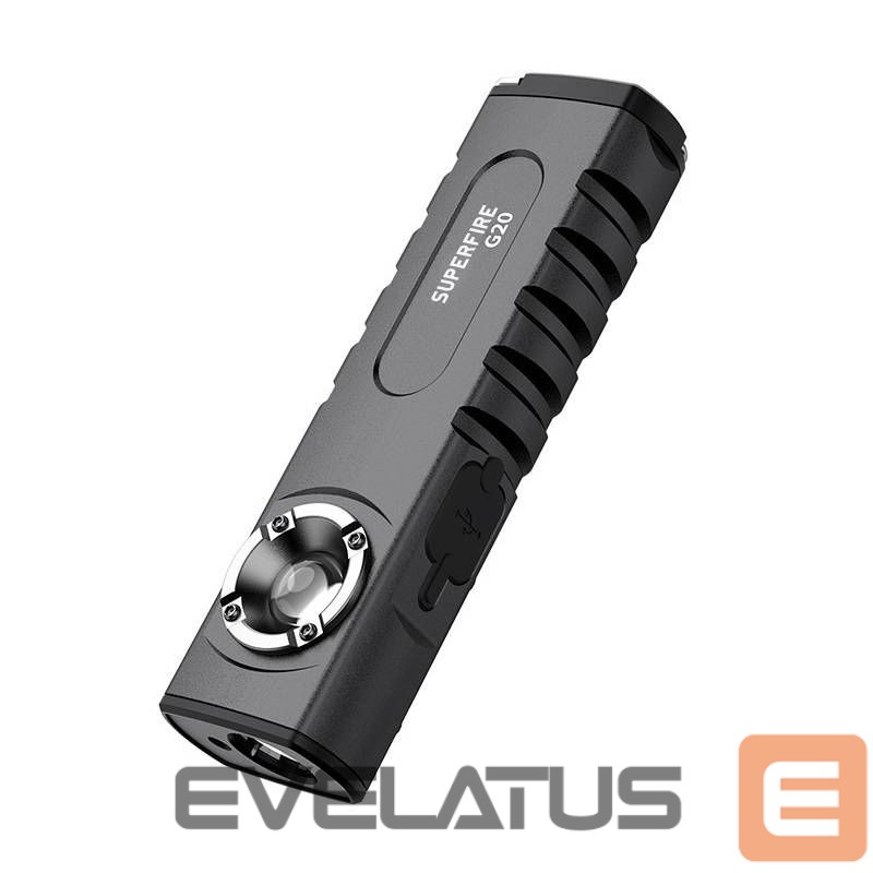 LED Flashlight Supcase Multifunction Flashlight SuperFire G20, 470lm, USB