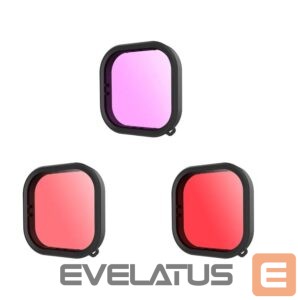 Camera accessory Telesin  Lens waterproof filter set Telesin for GoPro Hero 9 / Hero 10 / Hero 11 / Hero 12 (GP-FLT-904) 