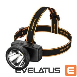 LED Flashlight Supcase  Headlight Superfire HL55, 150lm, USB-C 