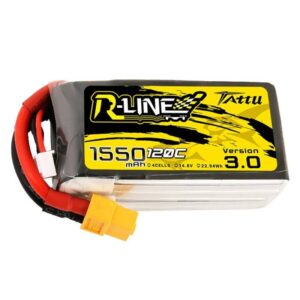 Server - Other Accessories Tattu  Battery Tattu R-Line Version 3.0 1550mAh 14,8V 120C 4S1P XT60 