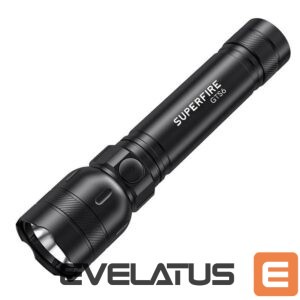 LED taskulamp Supcase  Flashlight Superfire GTS6, 360lm, USB-C 