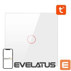 Nutikas seade Avatto  Smart Light Switch ZigBee Avatto ZTS02-EU-W1 1 Way TUYA (white) 