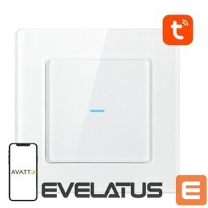 Nutikas seade Avatto  Smart Light Switch WiFi Avatto N-TS10-W1 1 Way TUYA (white) 