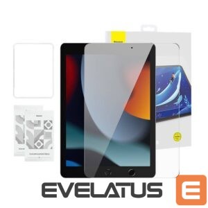 Protective glass Baseus  Tempered Glass Baseus Crystal 0.3 mm for iPad Pro/Air3/ 10,2" iPad 7/8/9 (2szt.) + cleaning kit 