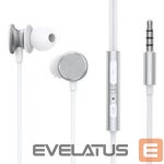 Wired headphones Joyroom  Wired Earphones JR-EW03, Half in Ear (Silver) 