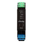 Дрон Shelly  DIN Rail Smart Switch Shelly Pro 2PM with power metering, 2 channels 