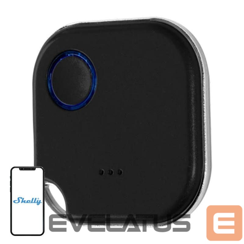 Nutikas seade Shelly Action and Scenes Activation Button Shelly Blu Button 1 Bluetooth (black)