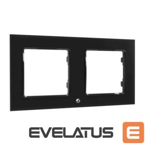 Nutikas seade Shelly  Switch frame double Shelly (black) 