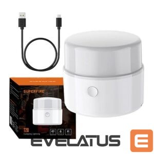 Lights for outdoor use Supcase  Camping lamp Superfire T20, 180lm, USB 