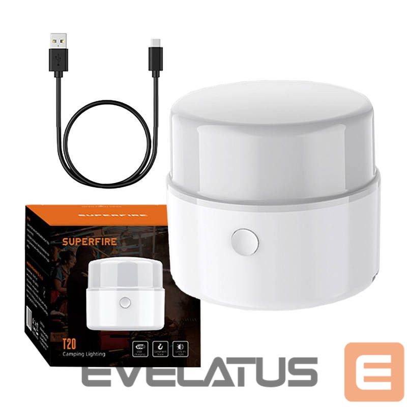 Õuevalgustid Supcase Camping lamp Superfire T20, 180lm, USB