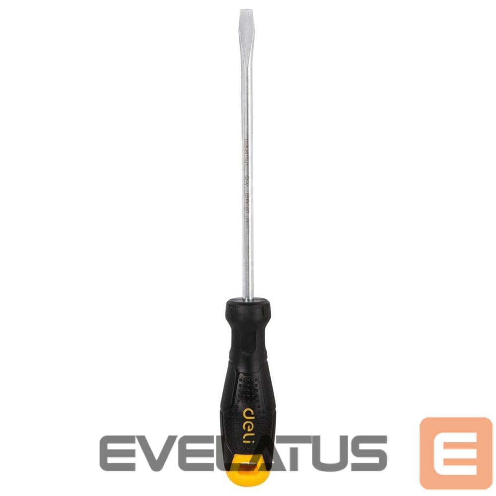 Consumer electronics Deli Tools Slotted Screwdriver 6x150mm Deli Tools EDL6261501 (black)