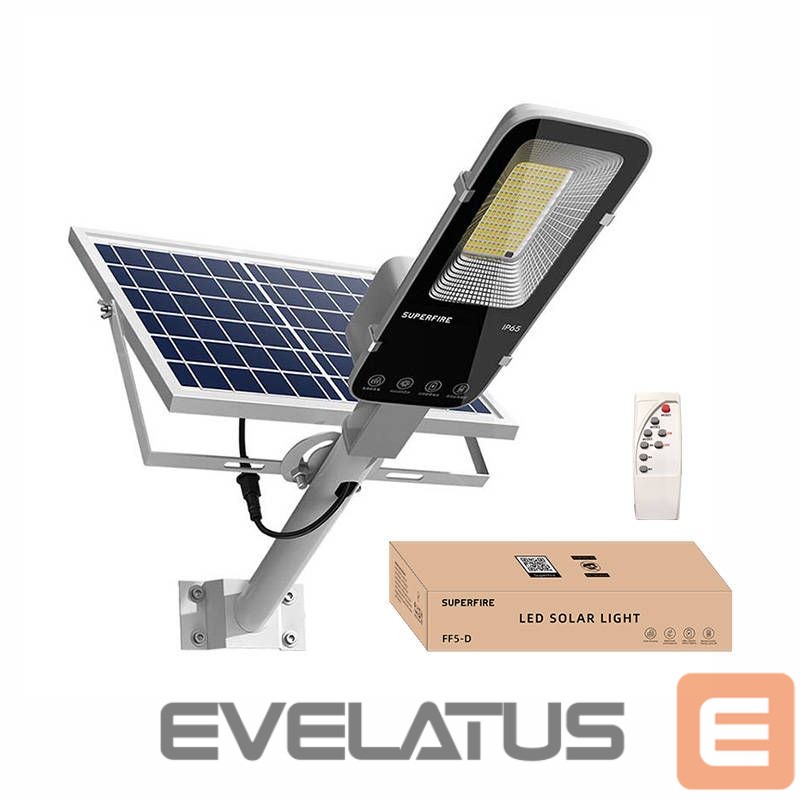Laualamp Supcase Solar lamp Superfire FF5-D, 486W, 1400lm, 20000mAh